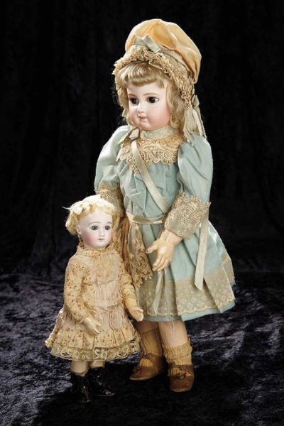 Jumeau doll with doll